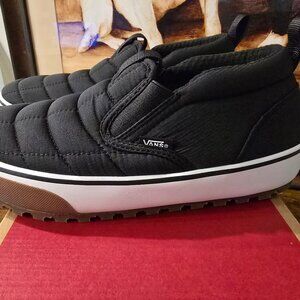 Vans MTE Snow Lodge Sleeper Mid MEN'S SNEAKERS VN000D2ABLA BLACK Sz 9 US NEW